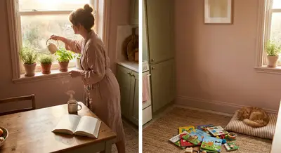 Soft Mornings, Steady Evenings: A Daily Rhythm for Home Wellness