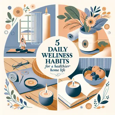 Five Daily Wellness Habits for a Healthier Home Life